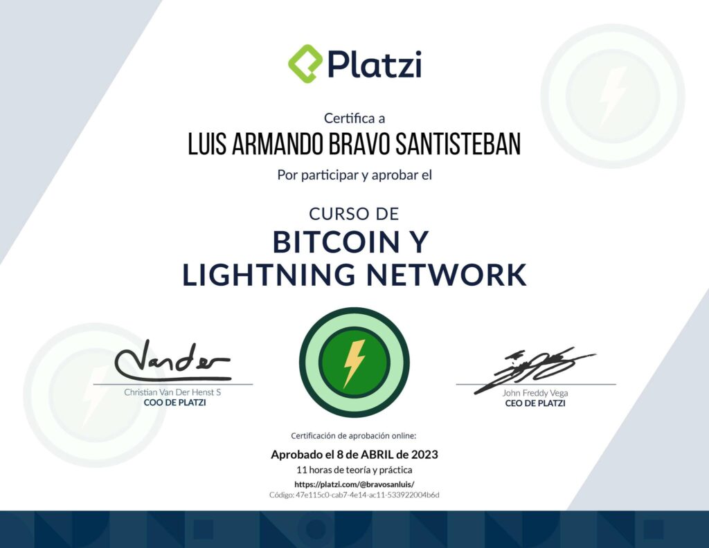 Bitcoin y Lightning Network