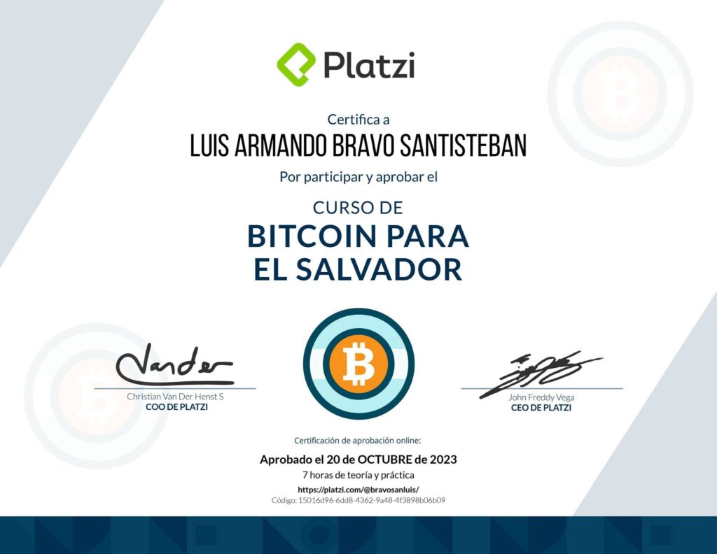 Bitcoin para El Salvador