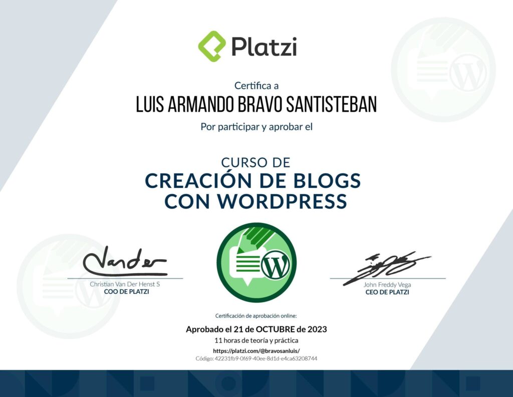 Creación de Blogs con WordPress