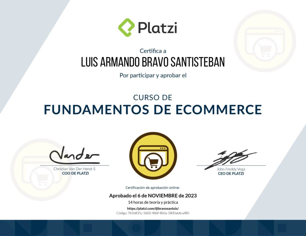 Fundamentos de Ecommerce