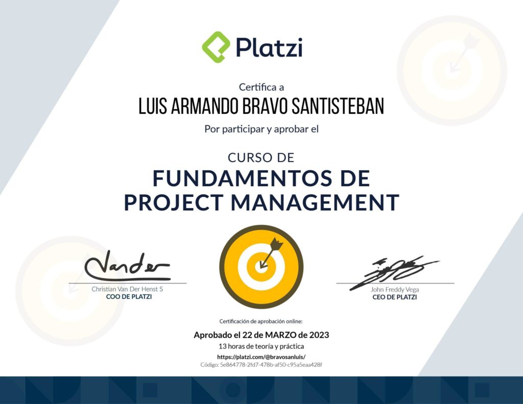 Fundamentos de Project Management
