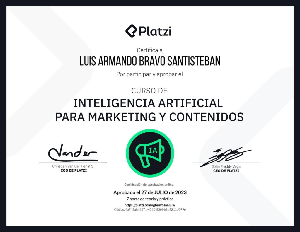 IA para Marketing y Contenidos