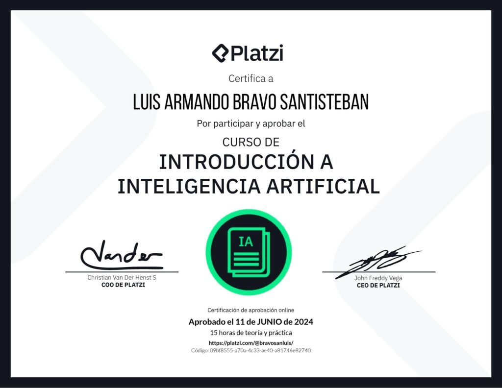 Introducción a la Inteligencia Artificial