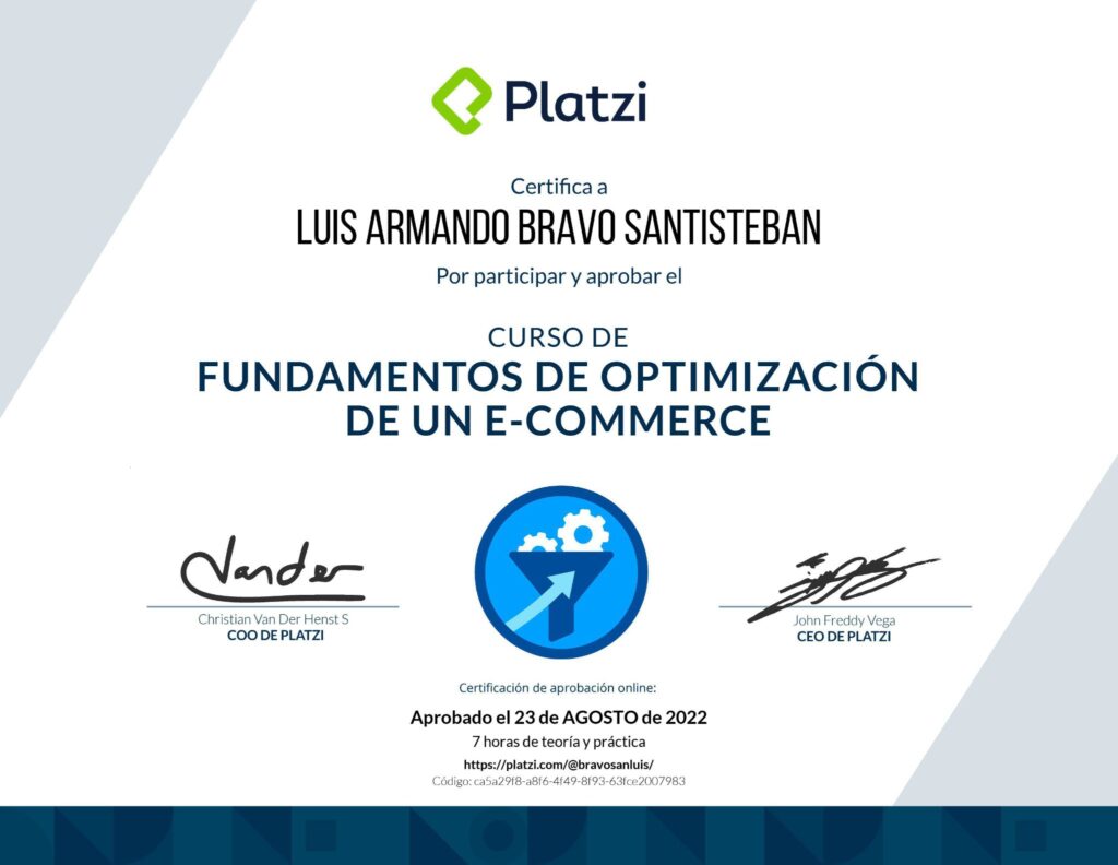 Optimización de un E-Commerce